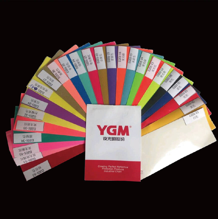 3. ygmreflective colorful reflective heat transfer vinyl