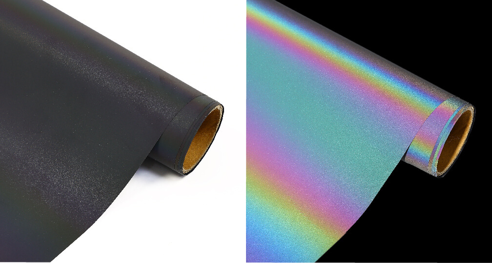 5. ygmreflective Rainbow reflective heat transfer vinyl