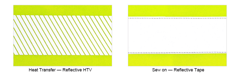 HTV and Sew On Reflective Tape-ygmreflective