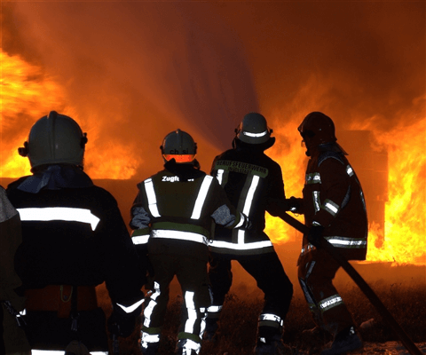 ygmreflective Firefighters wearing Flame Retardant Reflective Tape