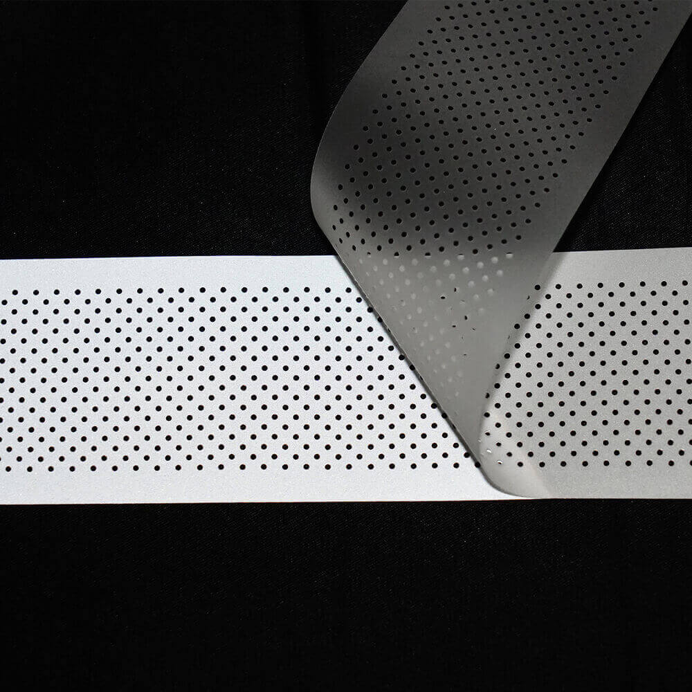 9. ygmreflective high luster's perforated reflective heat transfer vinyl