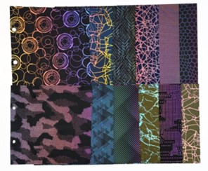 Figure 2 Applications of Rainbow Reflective Print Fabric