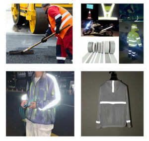 Figure 3 Uses of high visibility reflective tape