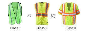 Figure 2 Types of Safety Vests