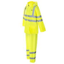 Fig 1 reflective rain suit