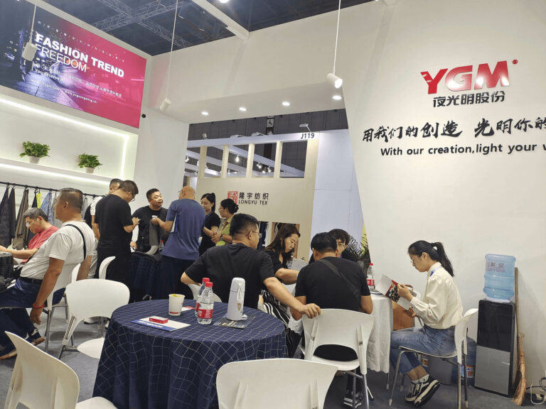 YGM in 2023 Intertextile Shanghai Apparel Fabrics3